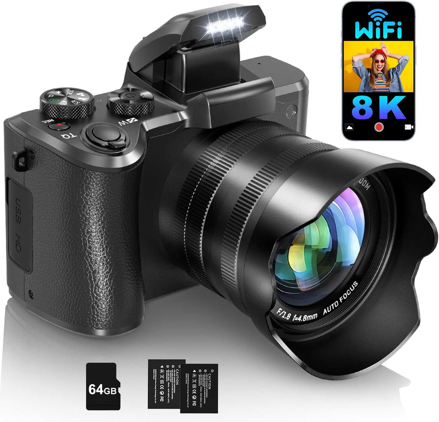 Olympus OM-D E-M1 Mark III Micro Four Thirds Camera with M.Zuiko Digital ED 12-40mm f/2.8 PRO Lens – Black