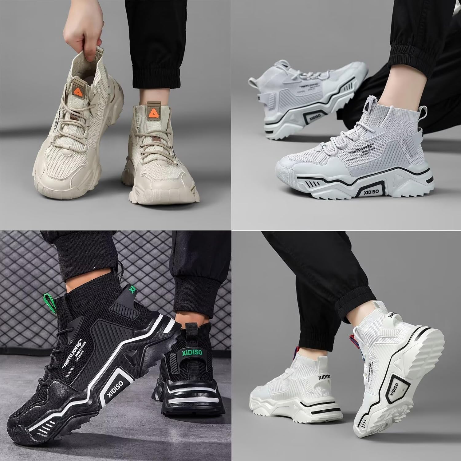 Nike Air Max 270 React Running Shoes – White/Black/Red
